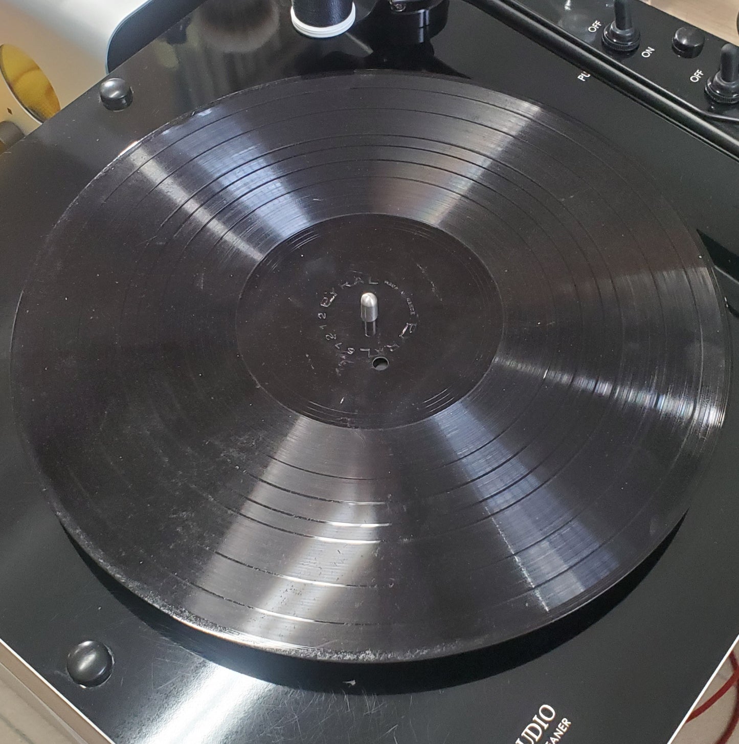 Acetate avant nettoyage