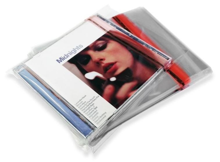 Pochettes protection CD refermables (x100)
