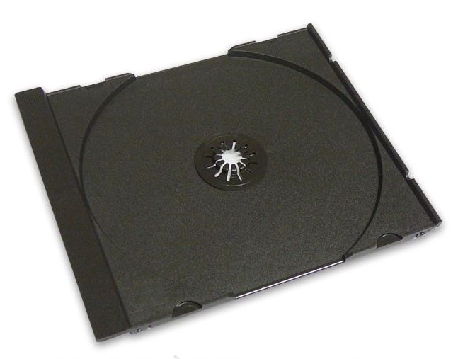 Plateaux Noirs pour boitiers CD x25