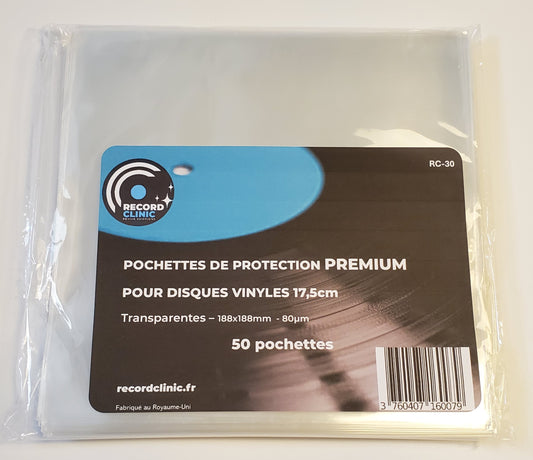 Pochettes de protection Premium 7"