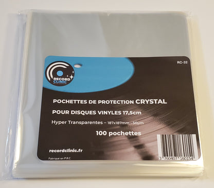 Pochettes de protection Crystal 7"