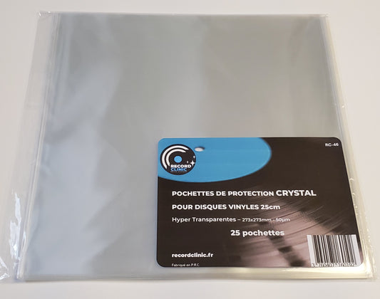 Pochettes de protection Crystal 10"