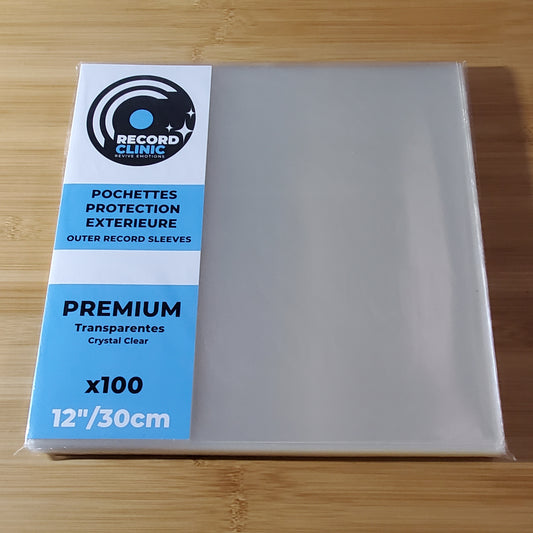 Pochettes de protection Premium 12" PP 90µ
