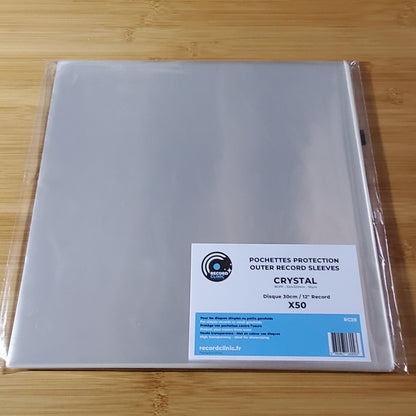 Pochettes protection Crystal 50µm x50