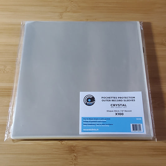 Pochettes protection Crystal 50µm x100
