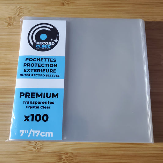 Pochettes de protection Premium 7" PP 80µ
