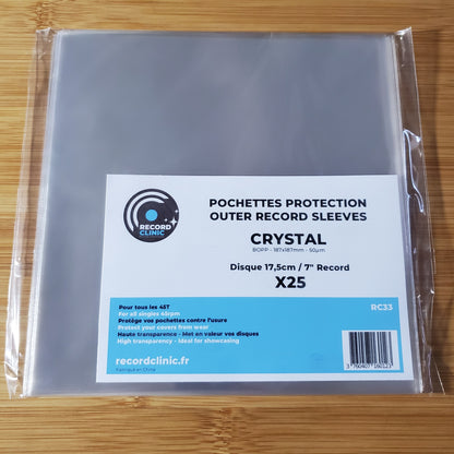 7" Crystal Protective Sleeves