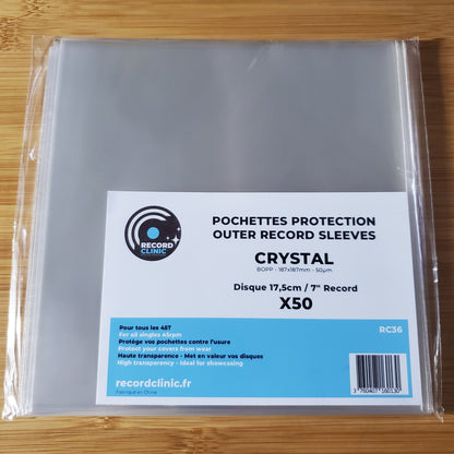 7" Crystal Protective Sleeves