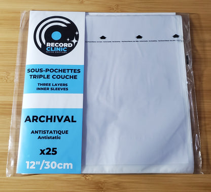 Archival 12" Inner Sleeves