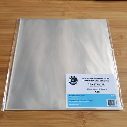 Crystal 12" XL Protective Sleeves