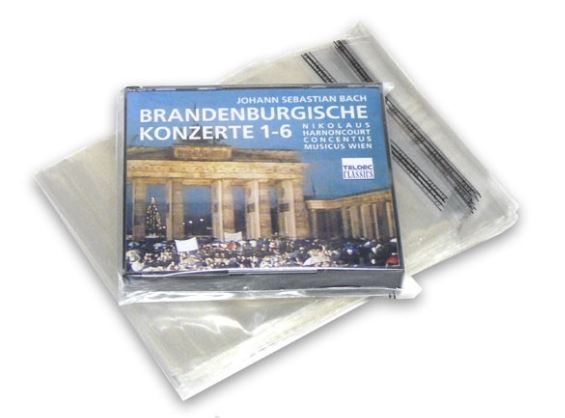 Pochettes protection Fatbox CD refermables (x100)