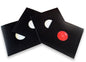 Pochettes Carton Simple Trou 12" Noires (x10)